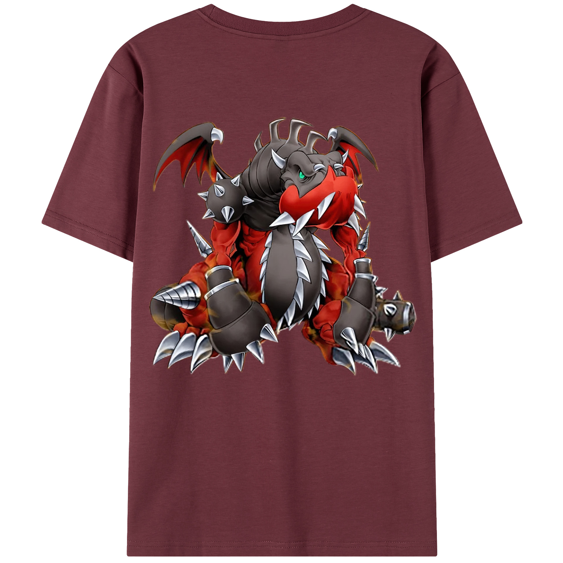 （画像用） 遊☆戯☆王 Yu-Gi-Oh! 綿100％半袖Tシャツ（背面プリント）